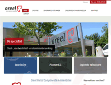 Tablet Screenshot of oreel-hallum.nl